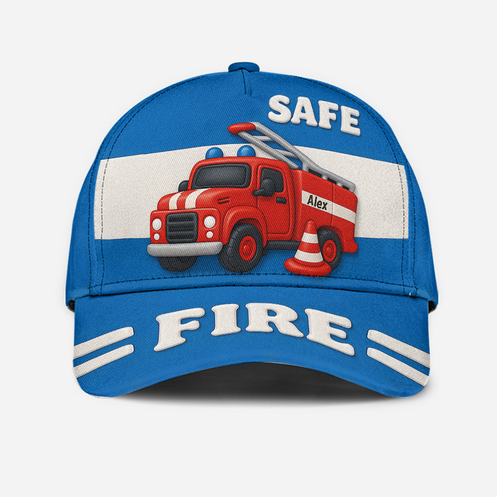 Fire Truck Cute Children's Gift - Personalized Kid Classic Cap