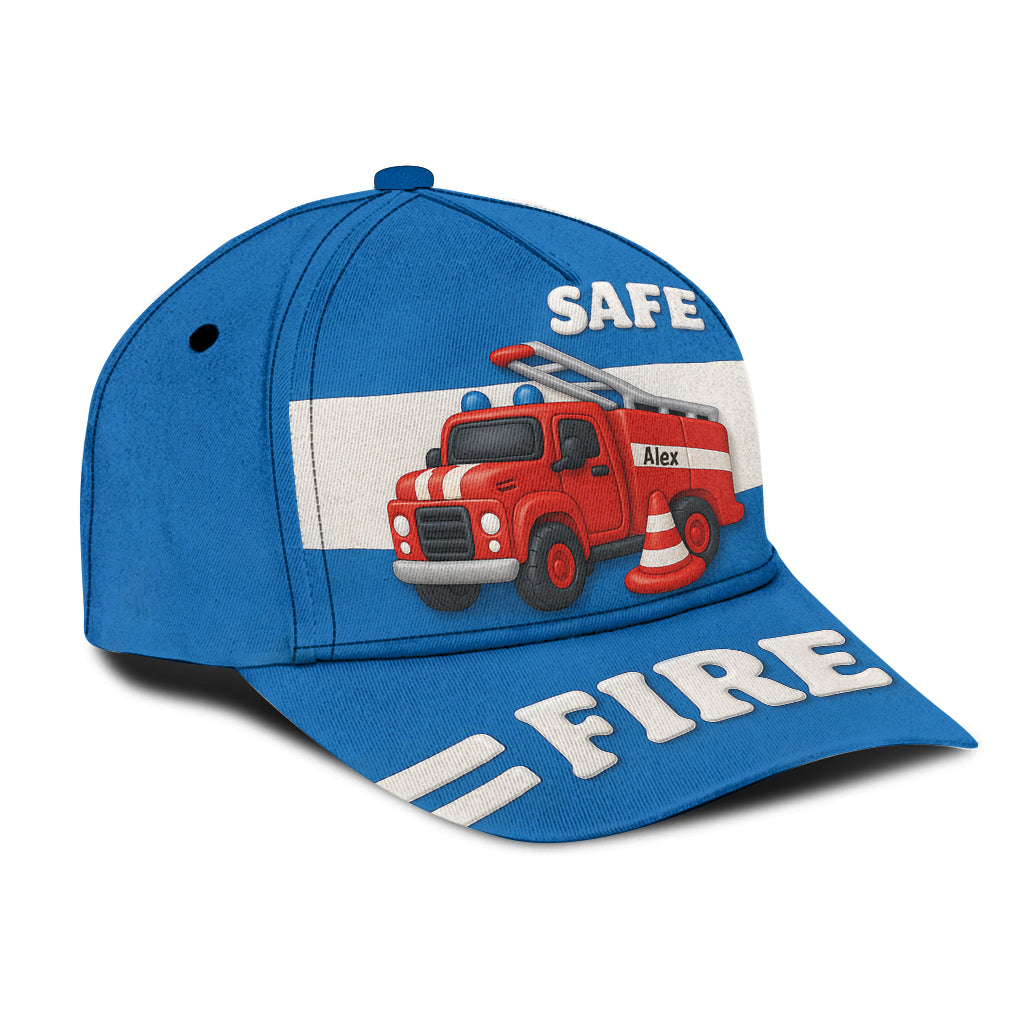 Fire Truck Cute Children's Gift - Personalized Kid Classic Cap