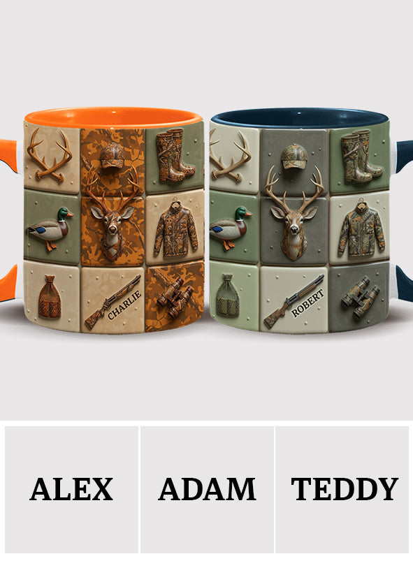 Love Hunting - Personalized Hunting Accent Mug