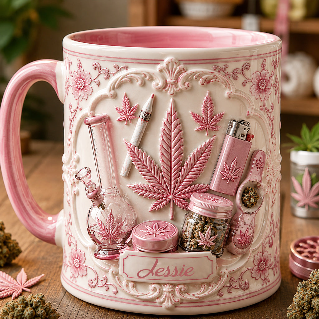 High Life - Personalized Weed Accent Mug