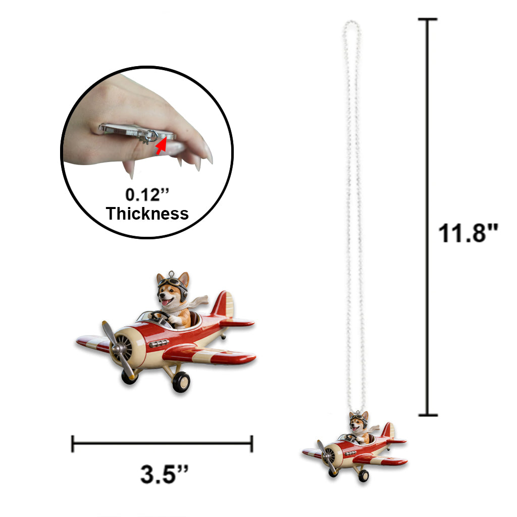 Cadeau pour Maman Chien, Maman Animal, Amoureux de Chiens et Chats - Ornement de Voiture Personnalisé