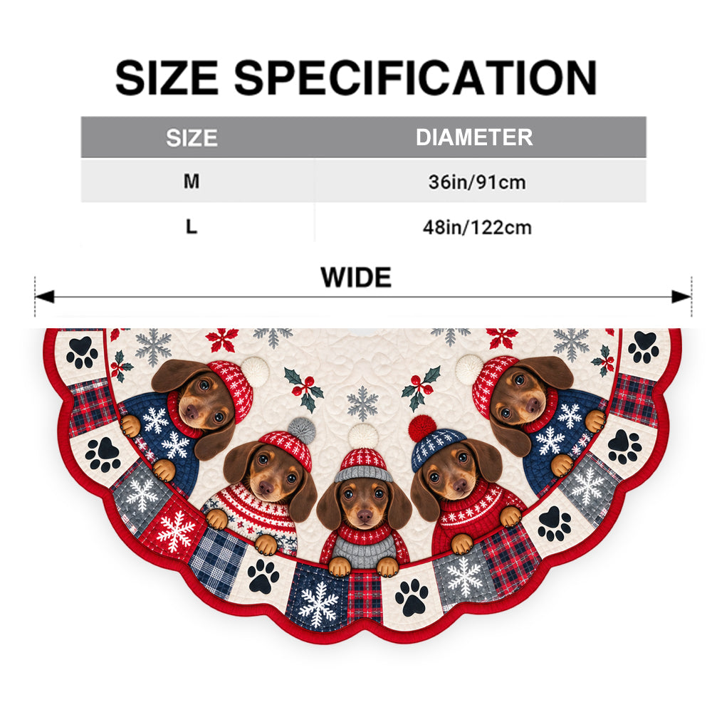 Custom Any Pet - Personalized Dog Shaped Tree Skirt