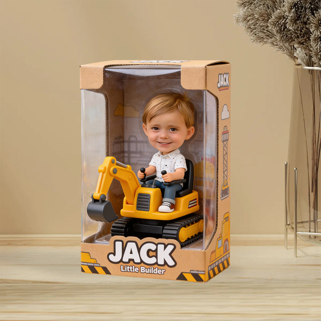 Little Builder - Personalized Kid Custom Shaped Acrylic Plaque