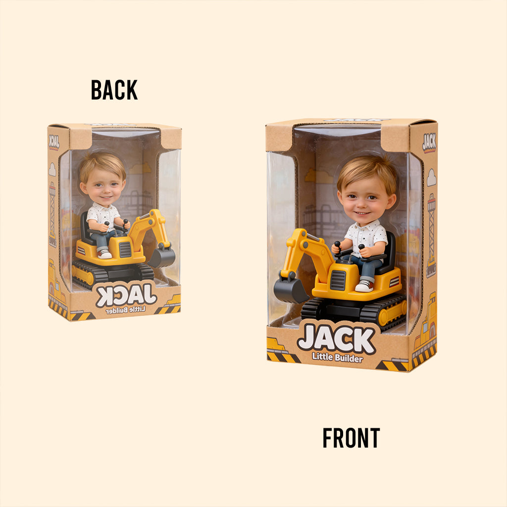 Little Builder - Personalized Kid Custom Shaped Acrylic Plaque