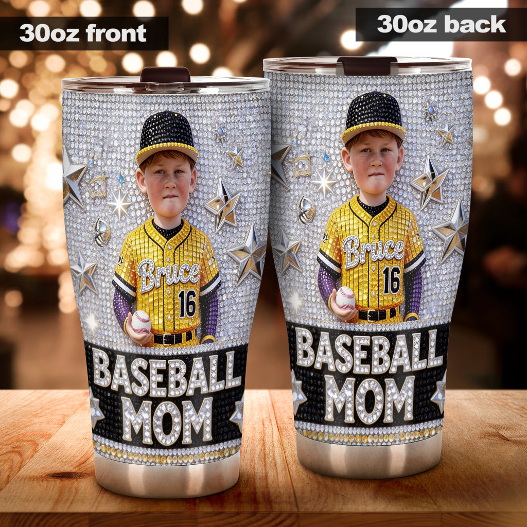 Baseball Mama, Oma - Personalisierter Baseball-Becher