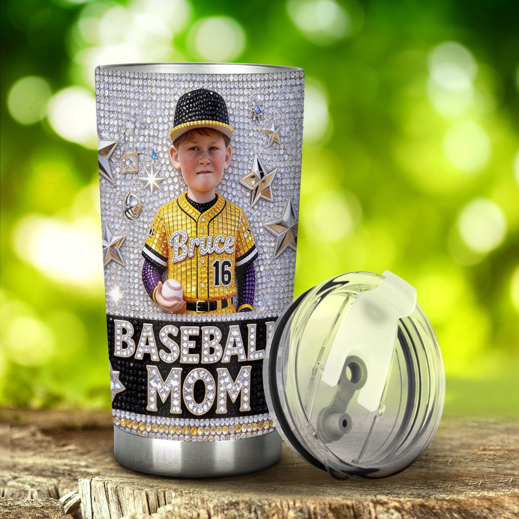 Baseball Mama, Oma - Personalisierter Baseball-Becher
