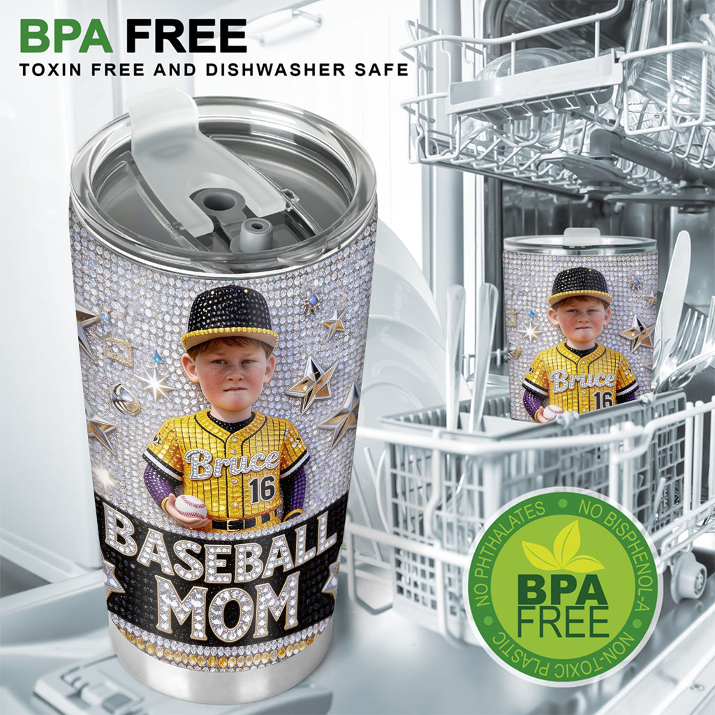 Baseball Mama, Oma - Personalisierter Baseball-Becher