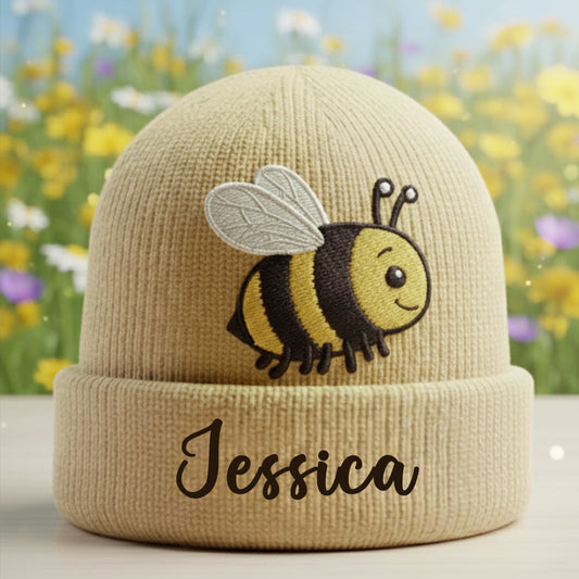 Liebe Bienen – Personalisierte Bienenmütze