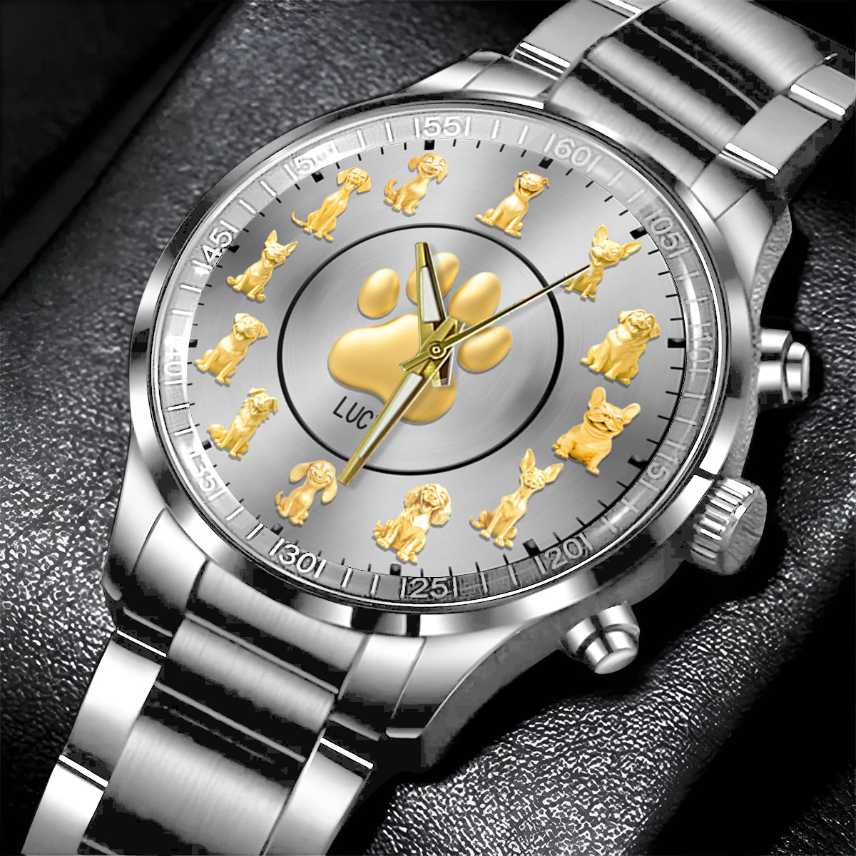 Love My Dogs - Personalized Dog Hand Watch