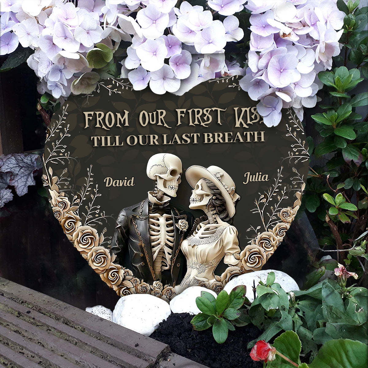 I See Your Scars - Personalized Couple Heart Shaped Stone