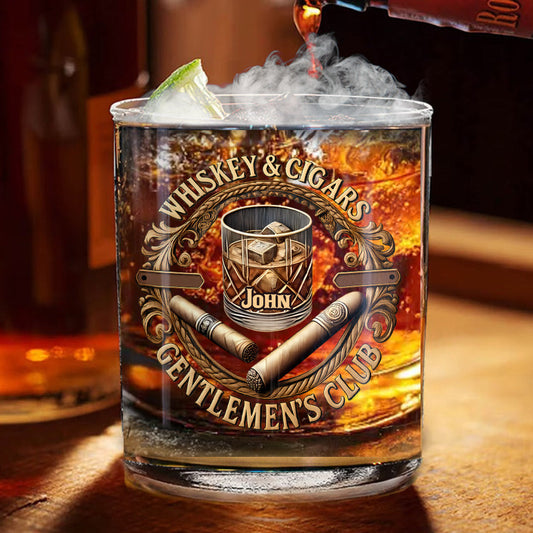 Gentleman Club – Personalisiertes Whiskyglas