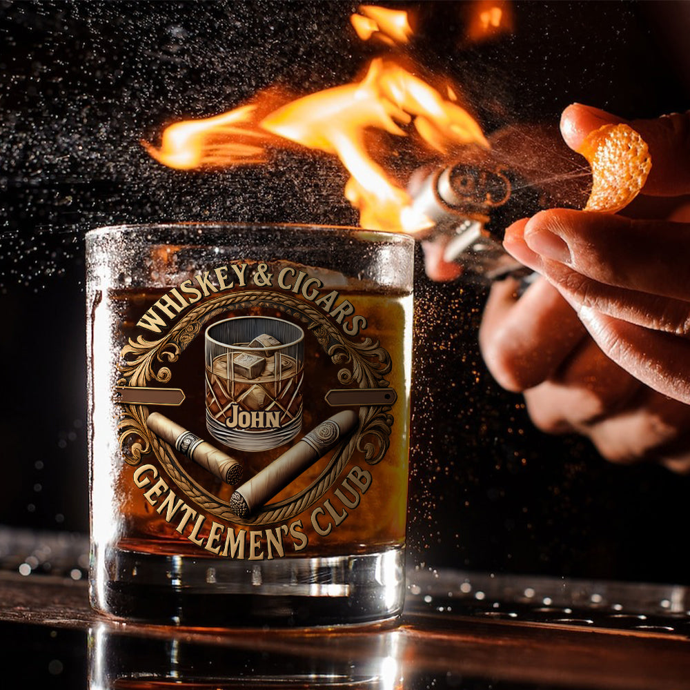 Gentleman Club – Personalisiertes Whiskyglas