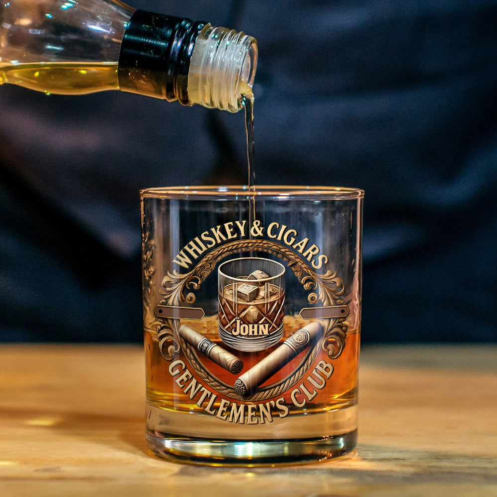 Gentleman Club – Personalisiertes Whiskyglas