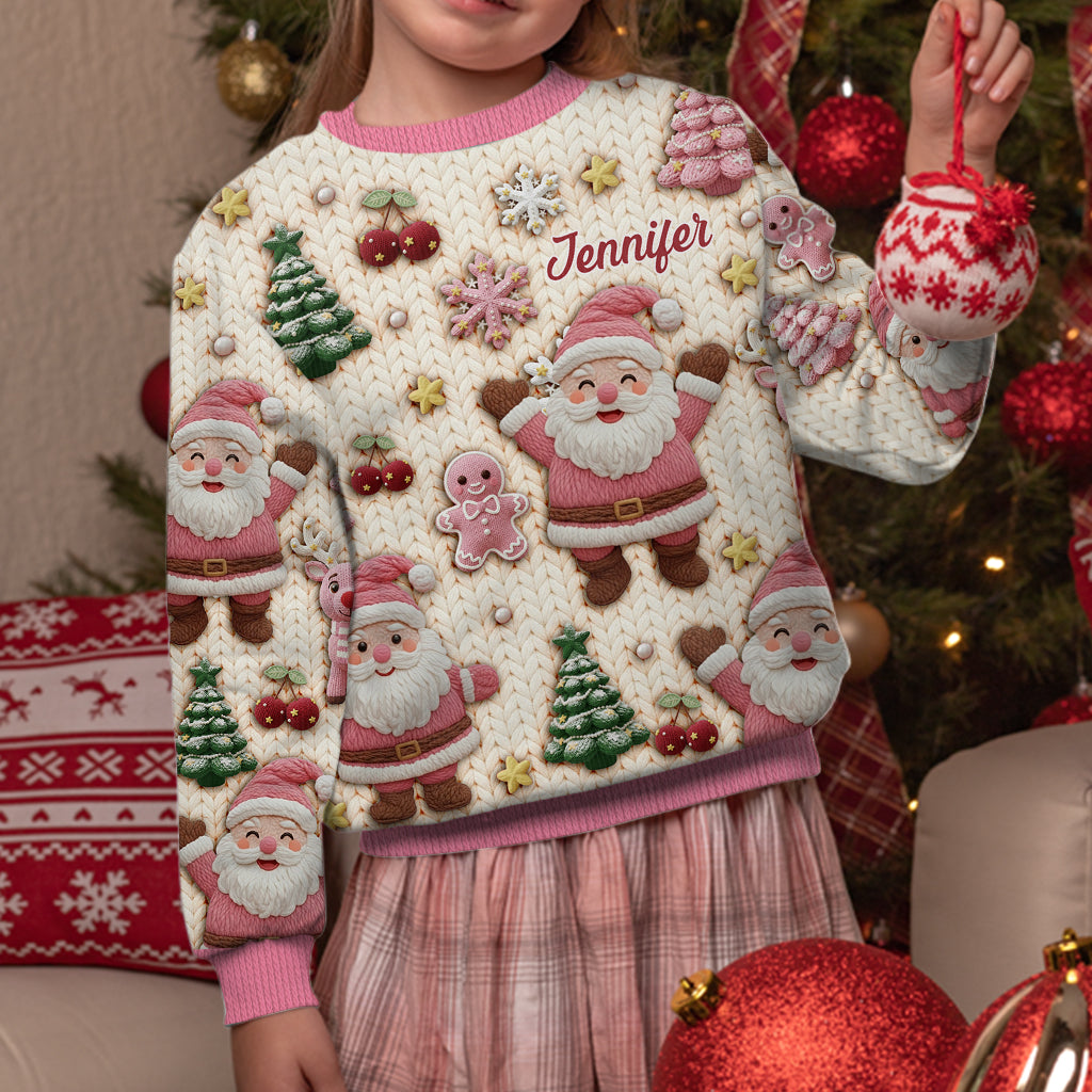 Festive Christmas - Personalized Christmas Ugly Sweater