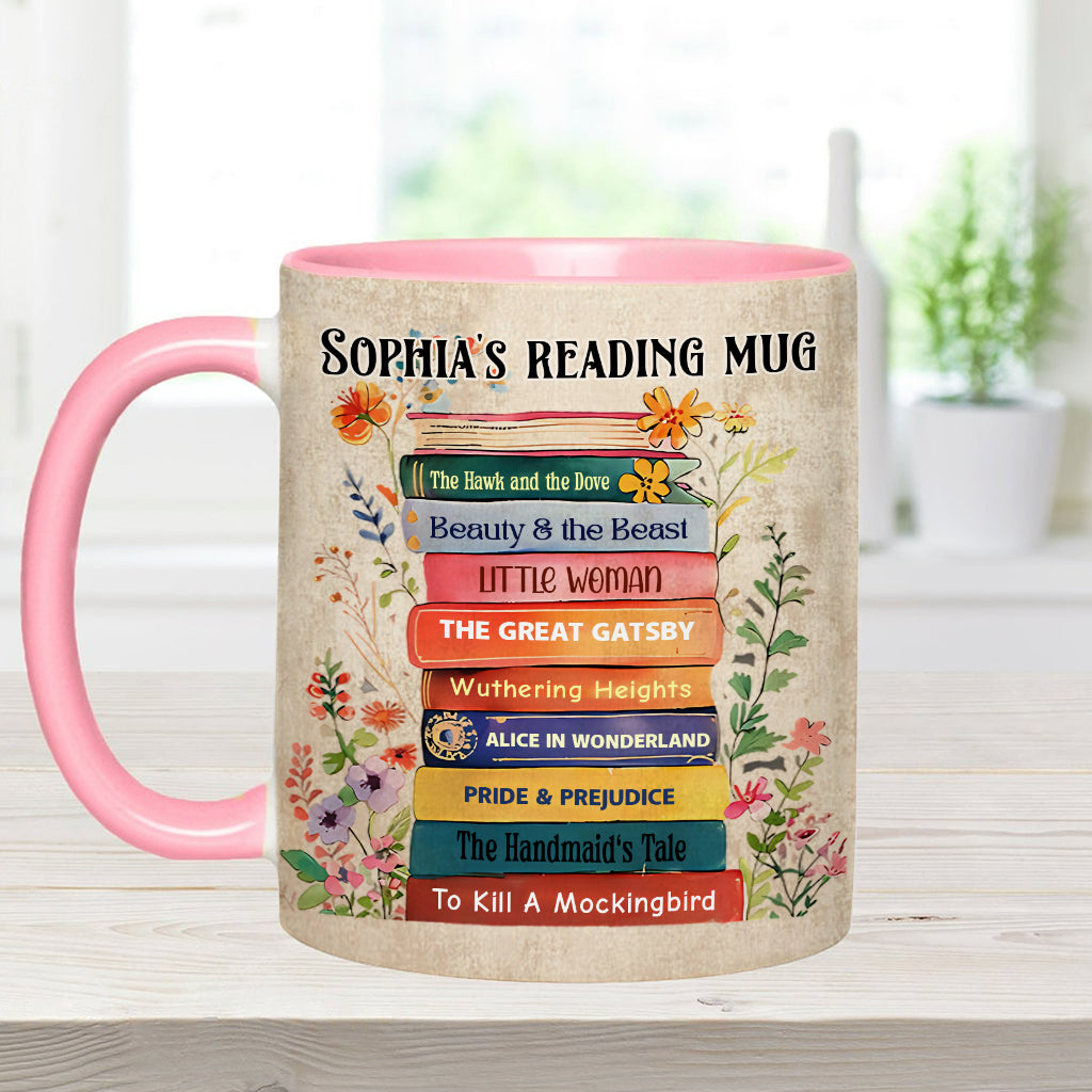 It's A Good Day To Read A Book - Personalized Book Accent Mug