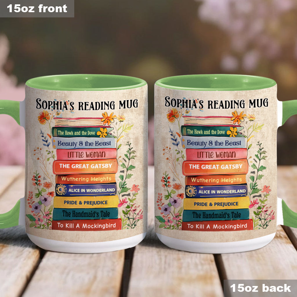 It's A Good Day To Read A Book - Personalized Book Accent Mug