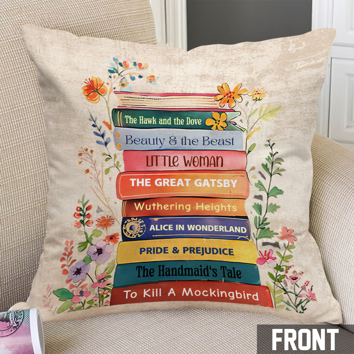 It's A Good Day To Read A Book - Personalized Book Throw Pillow