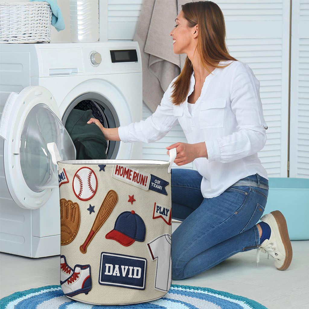 Love Baseball - Personalized Baseball Storage Basket