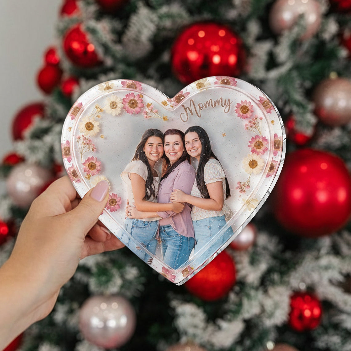 Plateau fourre-tout personnalisé à partir de n'importe quelle photo - Plateau de rangement pour maman