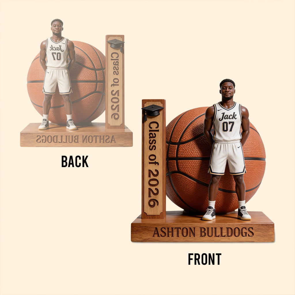 Geschenk für den Abschlussjahrgang 2026 – Personalisierte, individuell geformte Acrylplakette zur Abschlussfeier