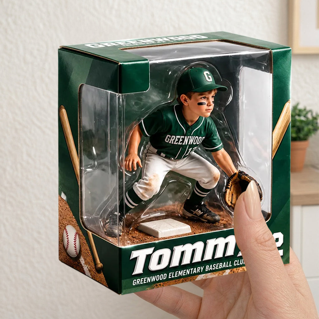 Any Sport, Any Photo - Personalized Baseball Acrylic Display Box