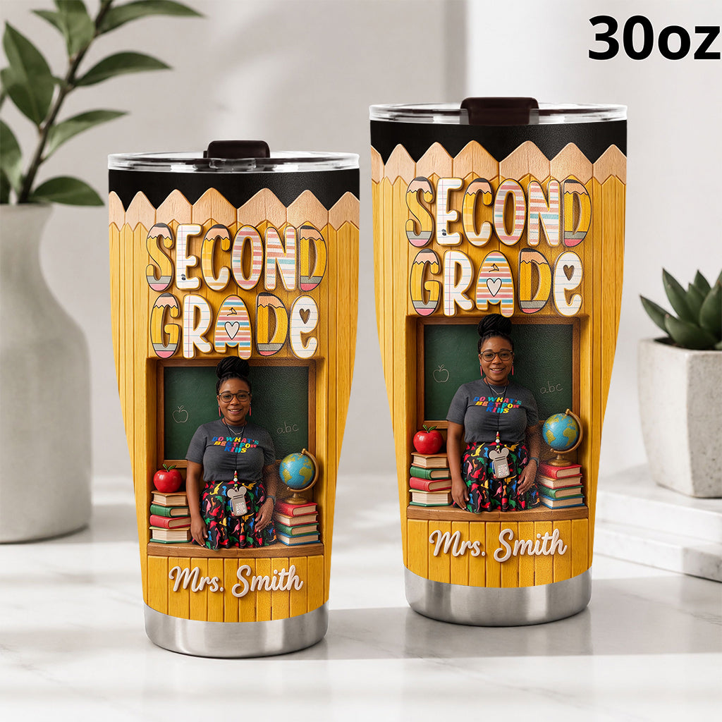 Any Grade Gift For Teacher - Personalized Teacher Tumbler