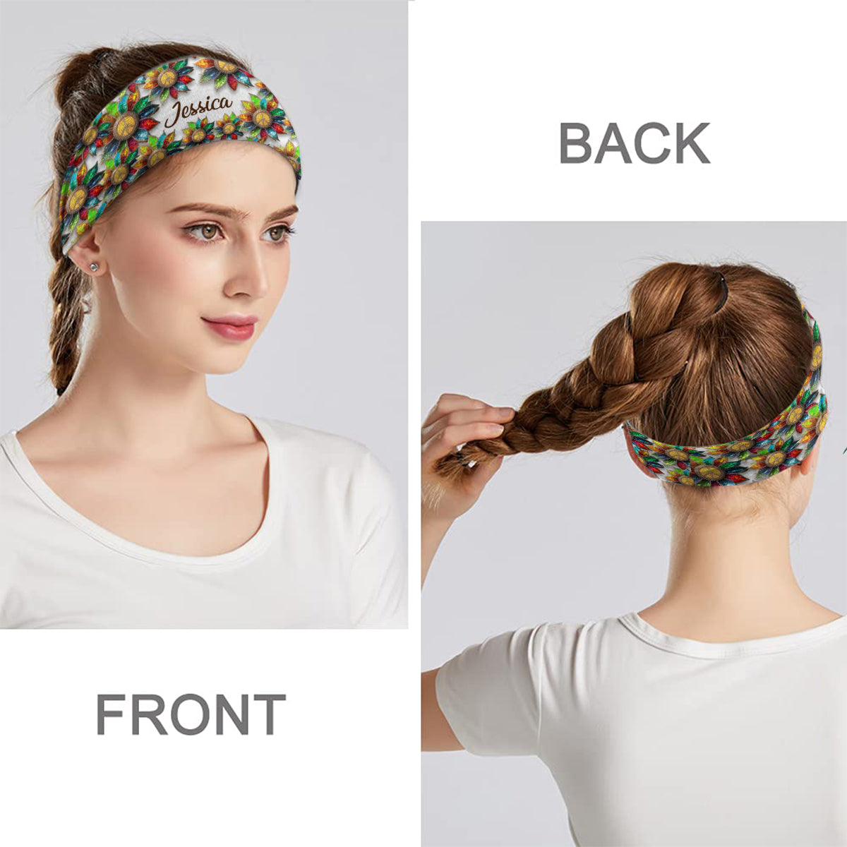 Hippie Soul - Personalized Hippie Unisex Headband/ Turban