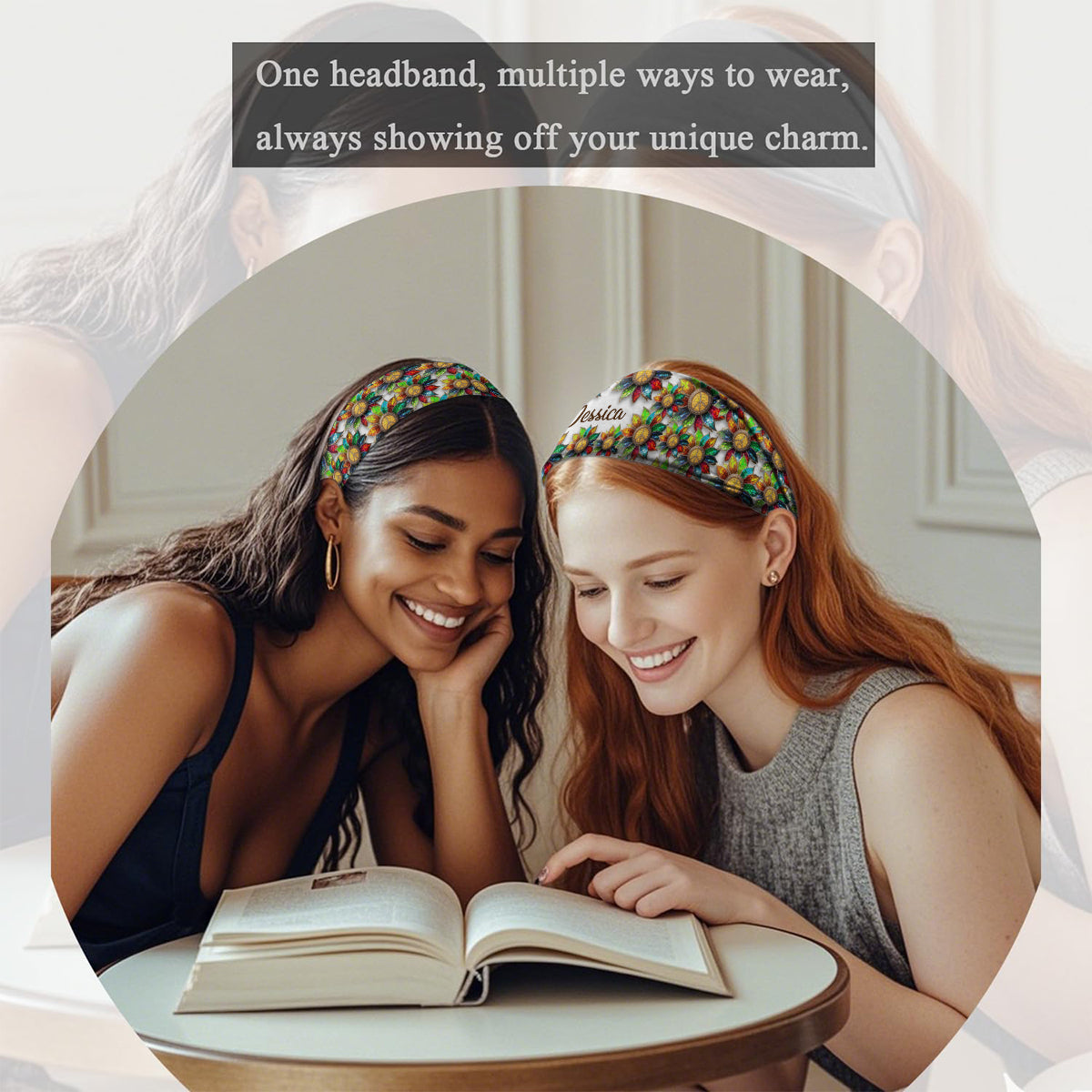 Hippie Soul - Personalized Hippie Unisex Headband/ Turban
