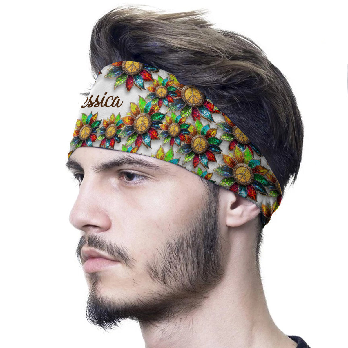 Hippie Soul - Personalized Hippie Unisex Headband/ Turban