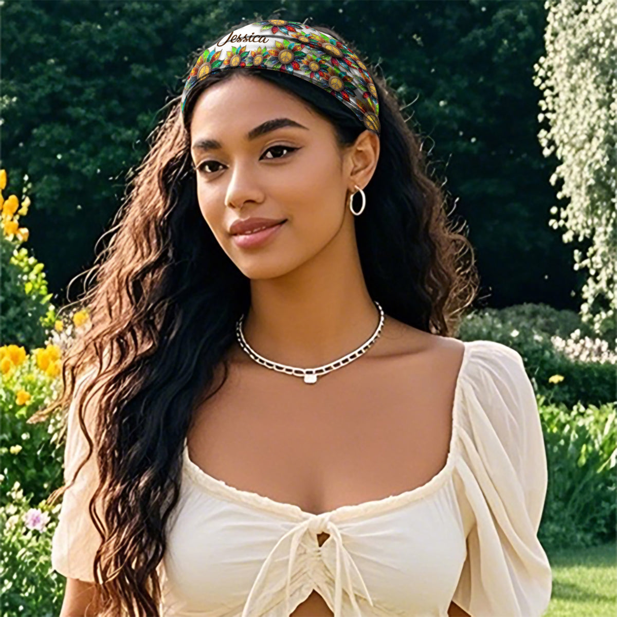 Hippie Soul - Personalized Hippie Unisex Headband/ Turban