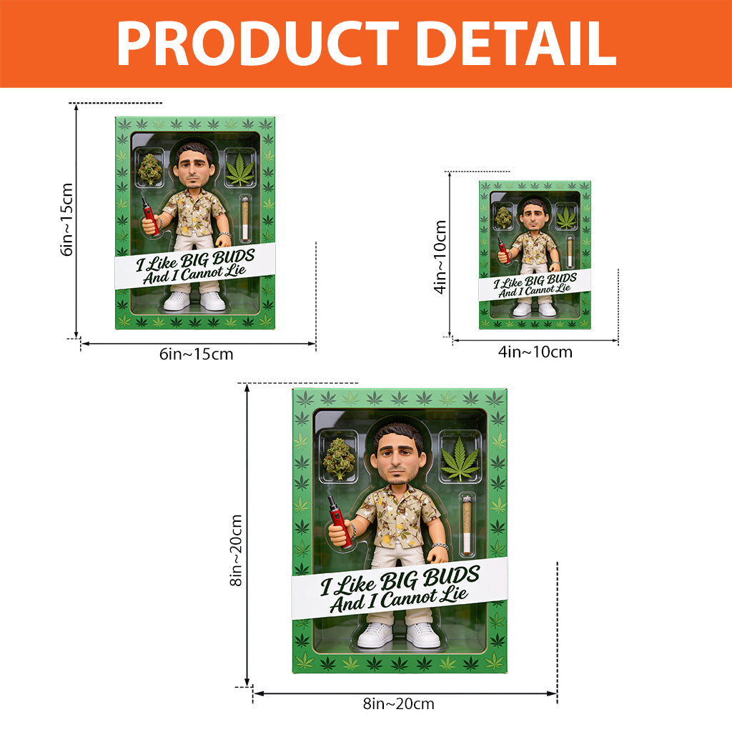 Plaque acrylique personnalisée Big Buds Stoner - Forme personnalisée