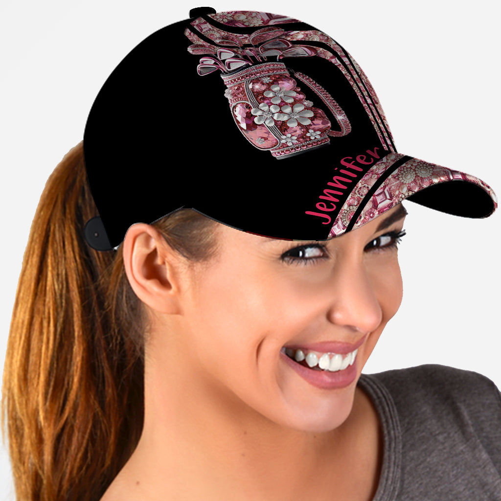 Just A Girl Who Loves Golf - Personalized Golf Classic Cap