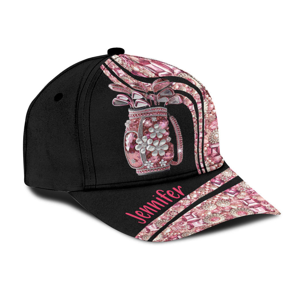 Just A Girl Who Loves Golf - Personalized Golf Classic Cap