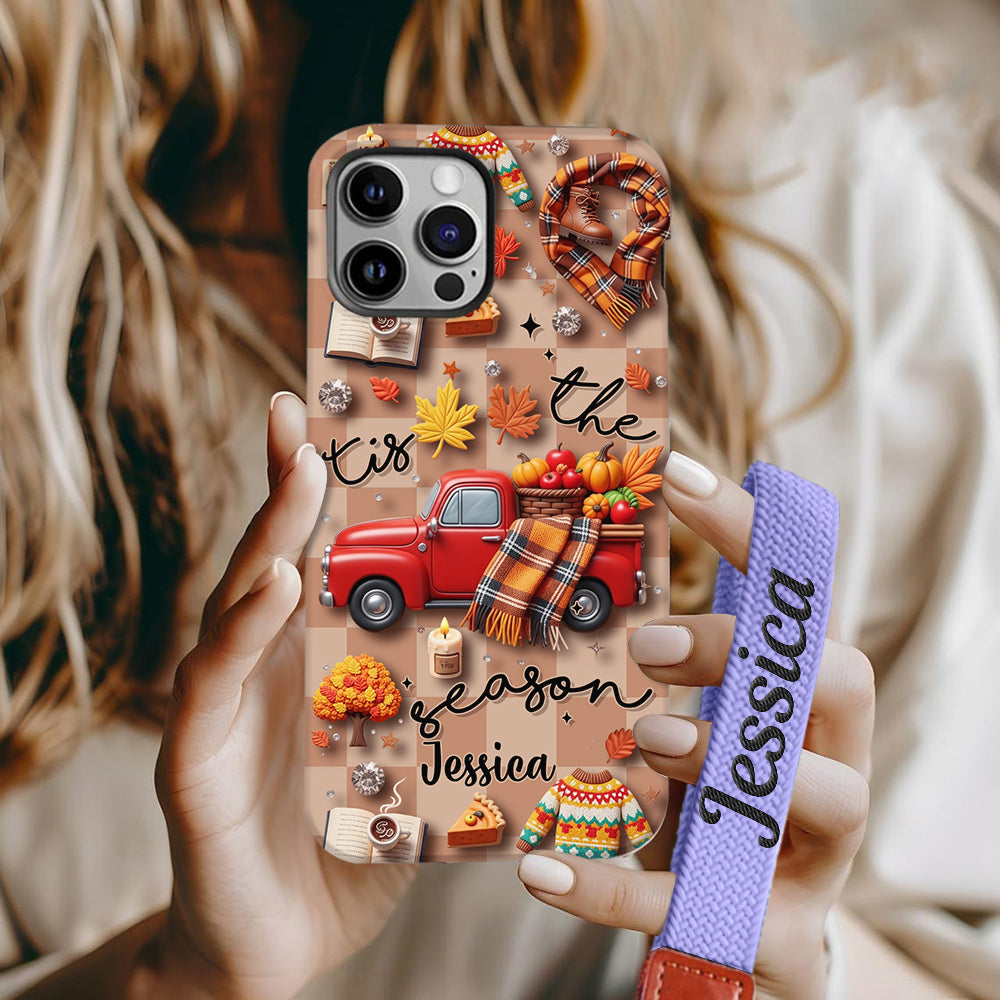 Tis The Season - Personalized Autumn Full Print Phone Case