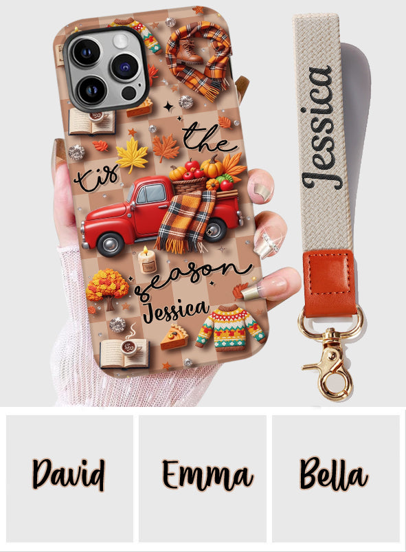 Tis The Season - Personalized Autumn Full Print Phone Case