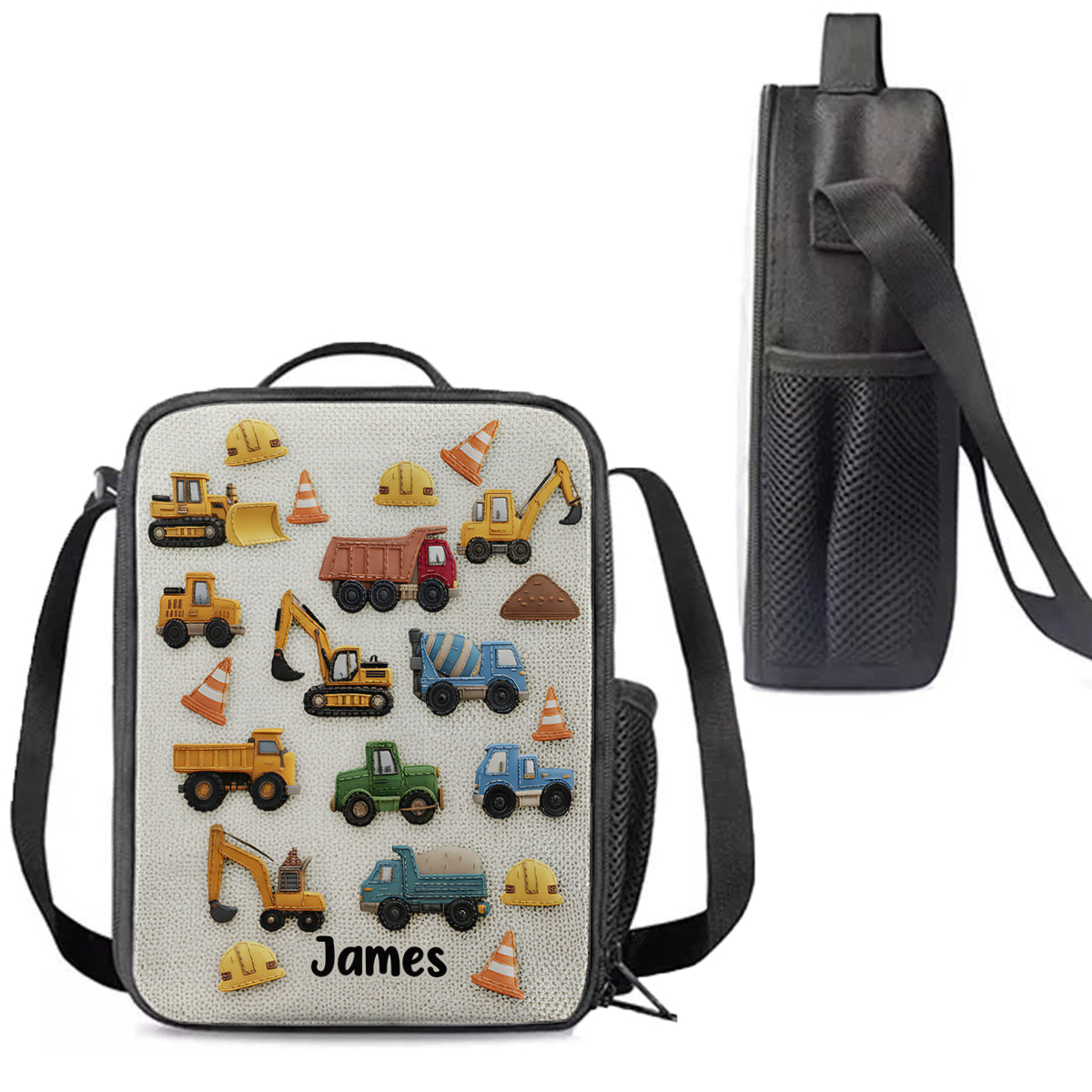 Unique Gifts For Children - Personalized Kid Backpack Lunch Bag Pencil Case Set