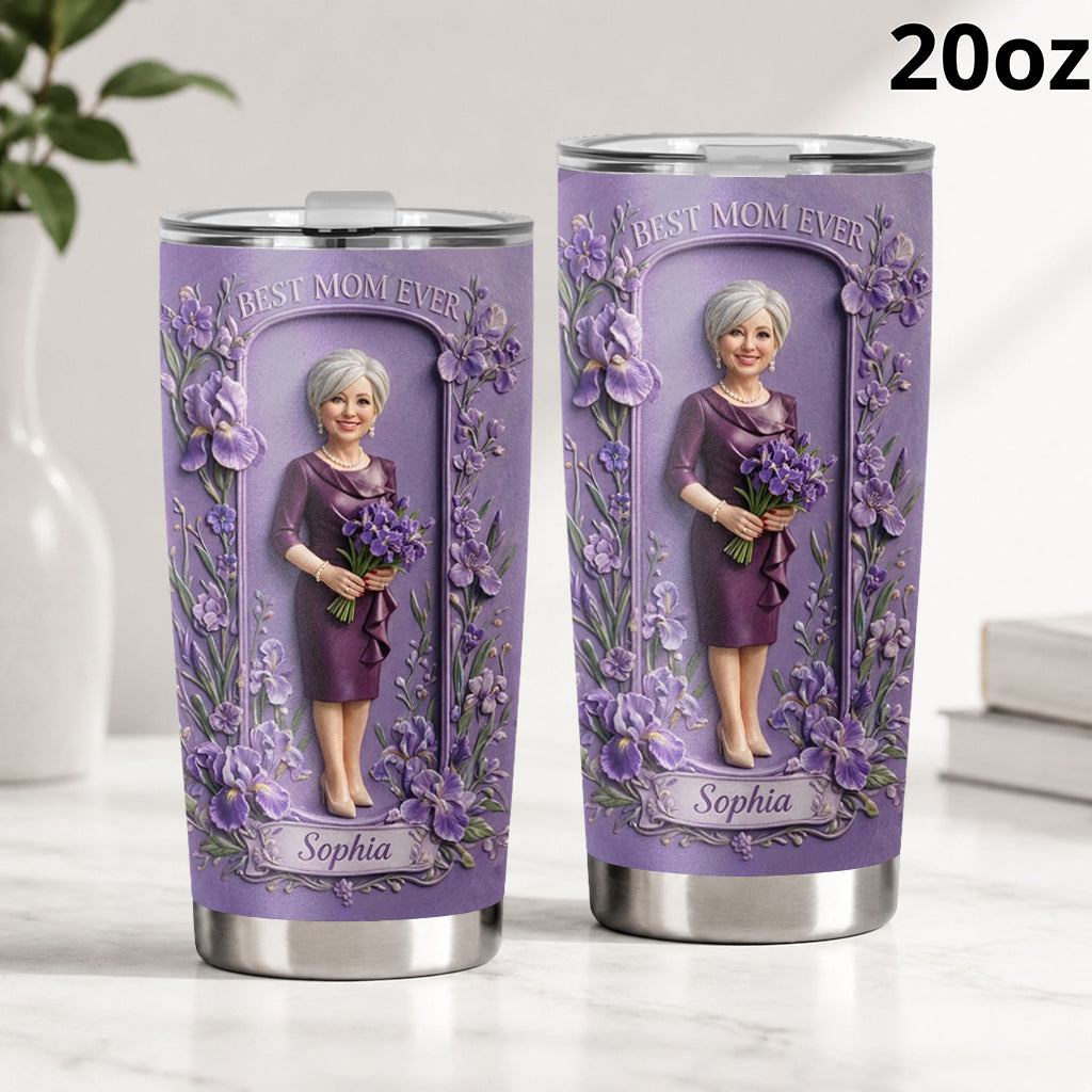 Geschenk für Sie, individuell aus jedem Foto, jeder Blume - Personalisierter Selbstliebe-Becher