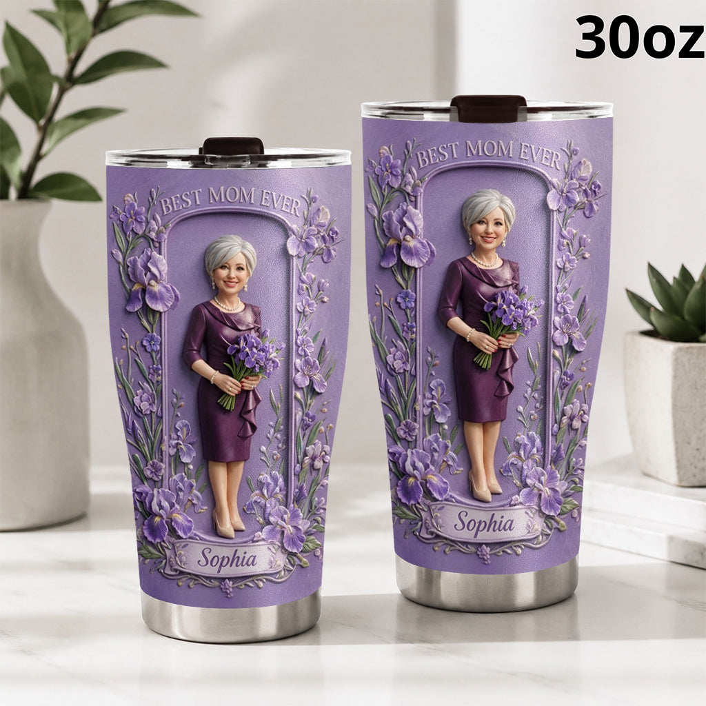 Geschenk für Sie, individuell aus jedem Foto, jeder Blume - Personalisierter Selbstliebe-Becher