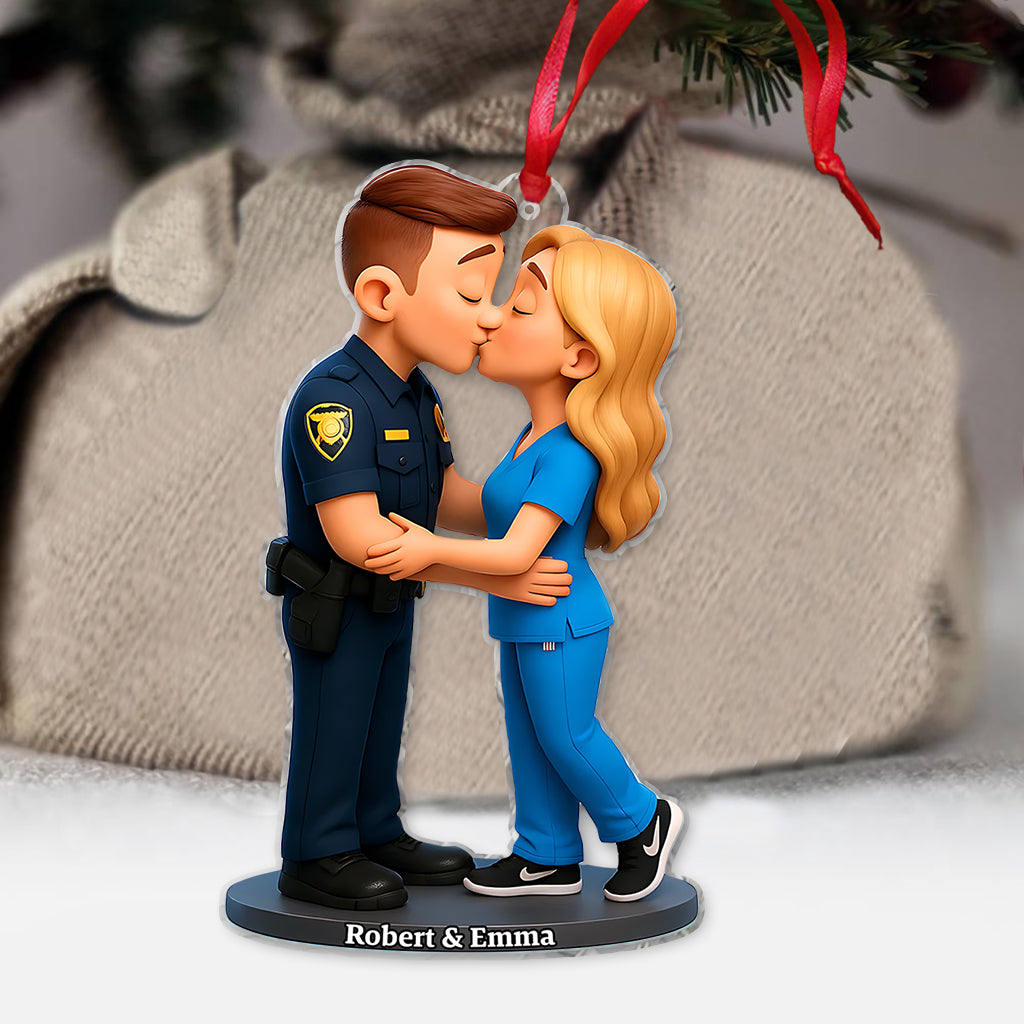 Serve and Protect - Personalized Police Officer Ornament