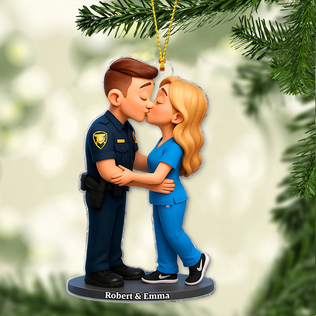Serve and Protect - Personalized Police Officer Ornament