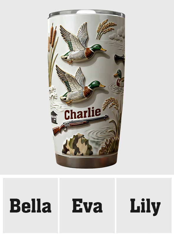 Duck Hunting - Personalized Hunting Tumbler