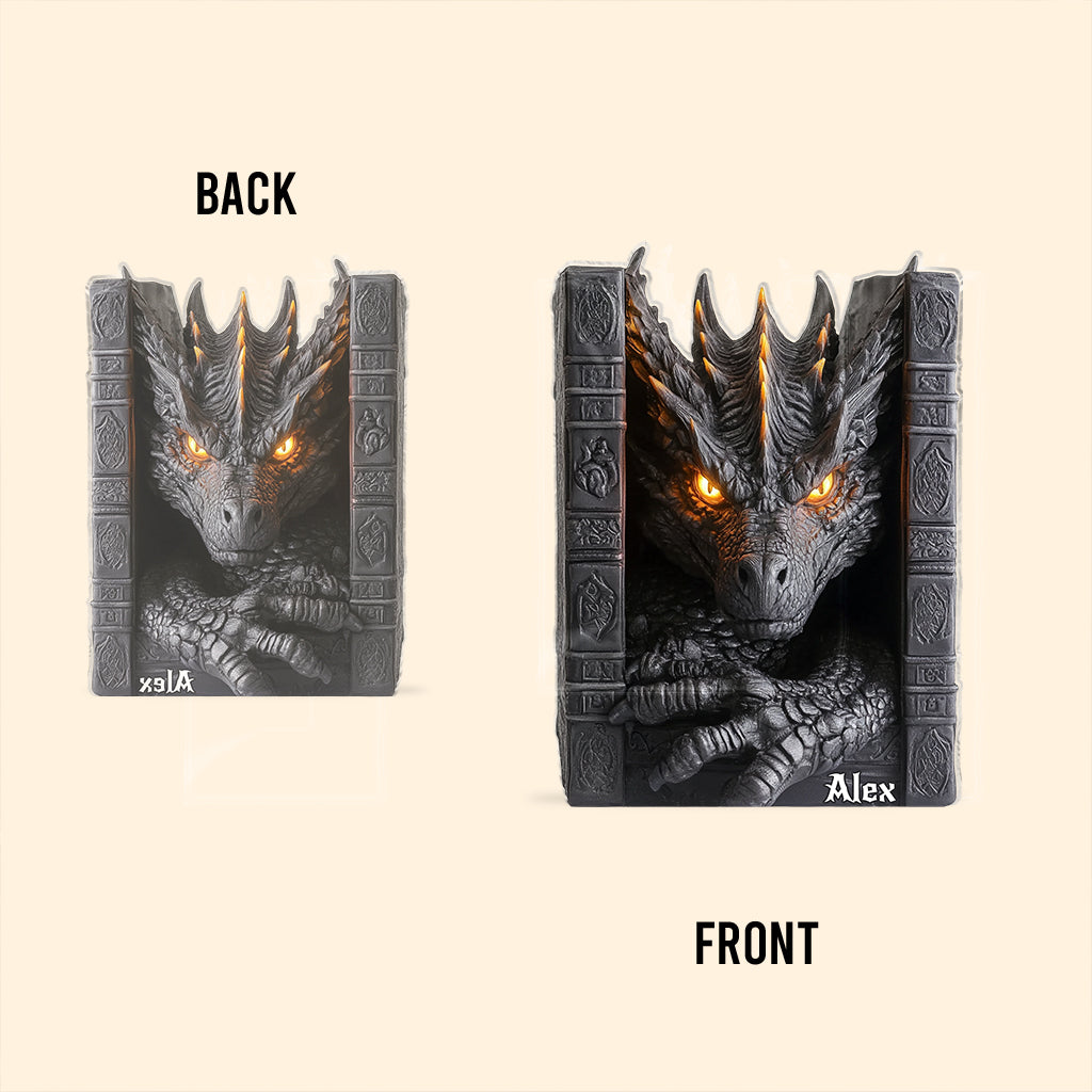 Violent Little Thing - Personalized Dragon Custom Shaped Acrylic Plaque