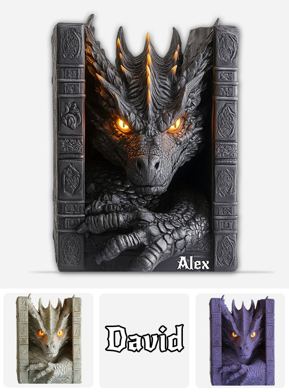 Violent Little Thing - Personalized Dragon Custom Shaped Acrylic Plaque