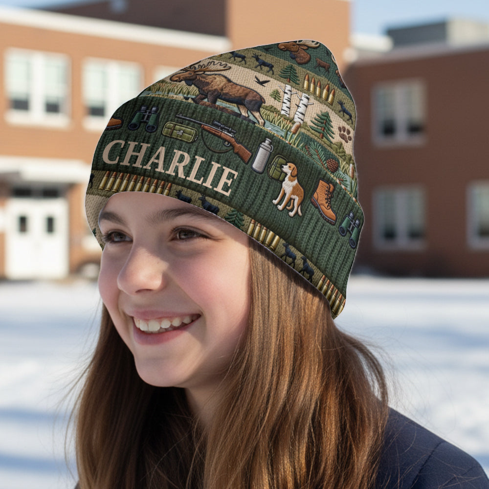 Love Hunting - Personalized Hunting Beanie Hat