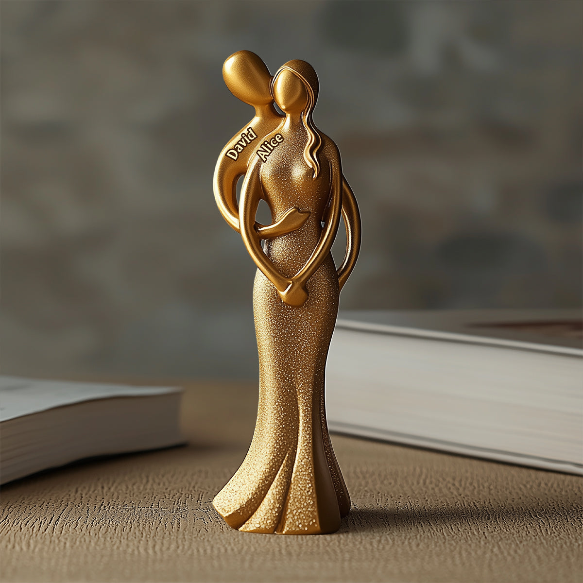 Together Is Our Favorite Place To Be - Personalized Couple Custom Shaped Acrylic Plaque