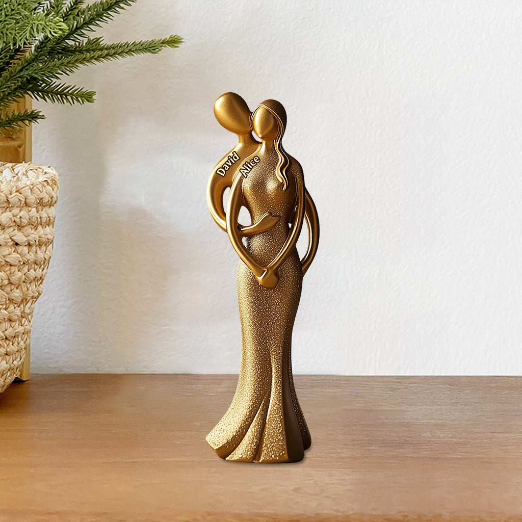 Together Is Our Favorite Place To Be - Personalized Couple Custom Shaped Acrylic Plaque