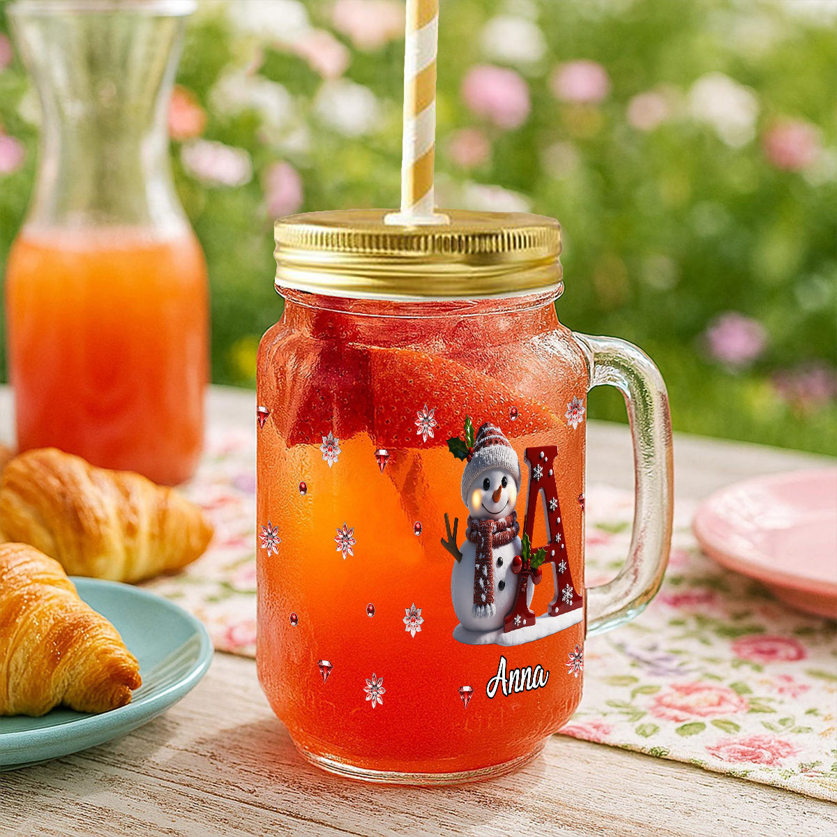 Funny Family Gift Most Likely To - Personalized Family Mason Jar Cup