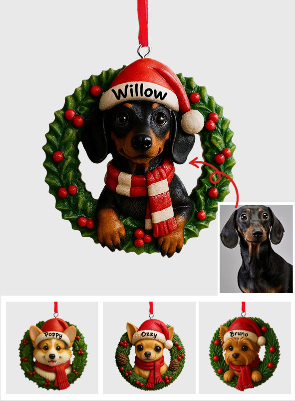 Pet Christmas - Personalized Dog Custom Made 3D Minifigure Ornament