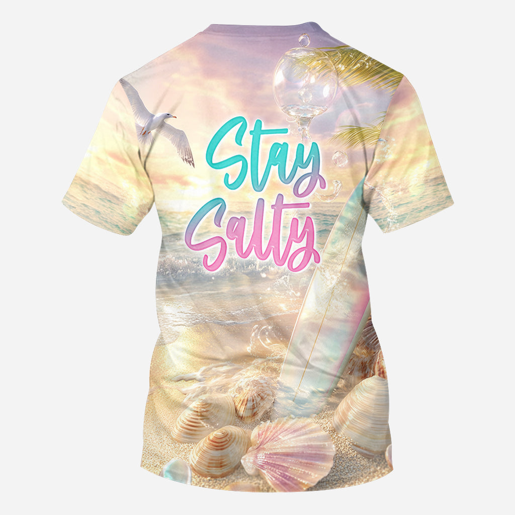 Stay Salty – Personalisiertes Surfer-Shirt