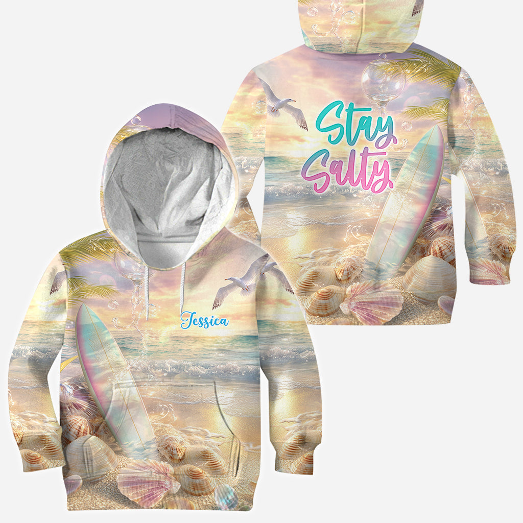 Stay Salty – Personalisiertes Surfer-Shirt
